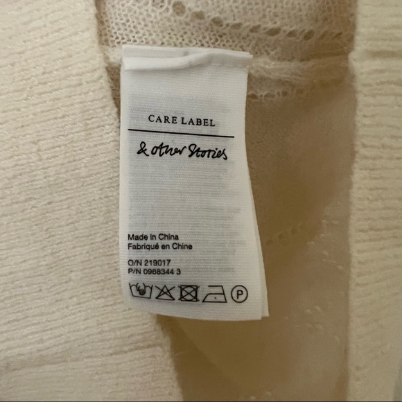 🆕&Other stories alpaca knit T-shirt - Picture 8 of 9